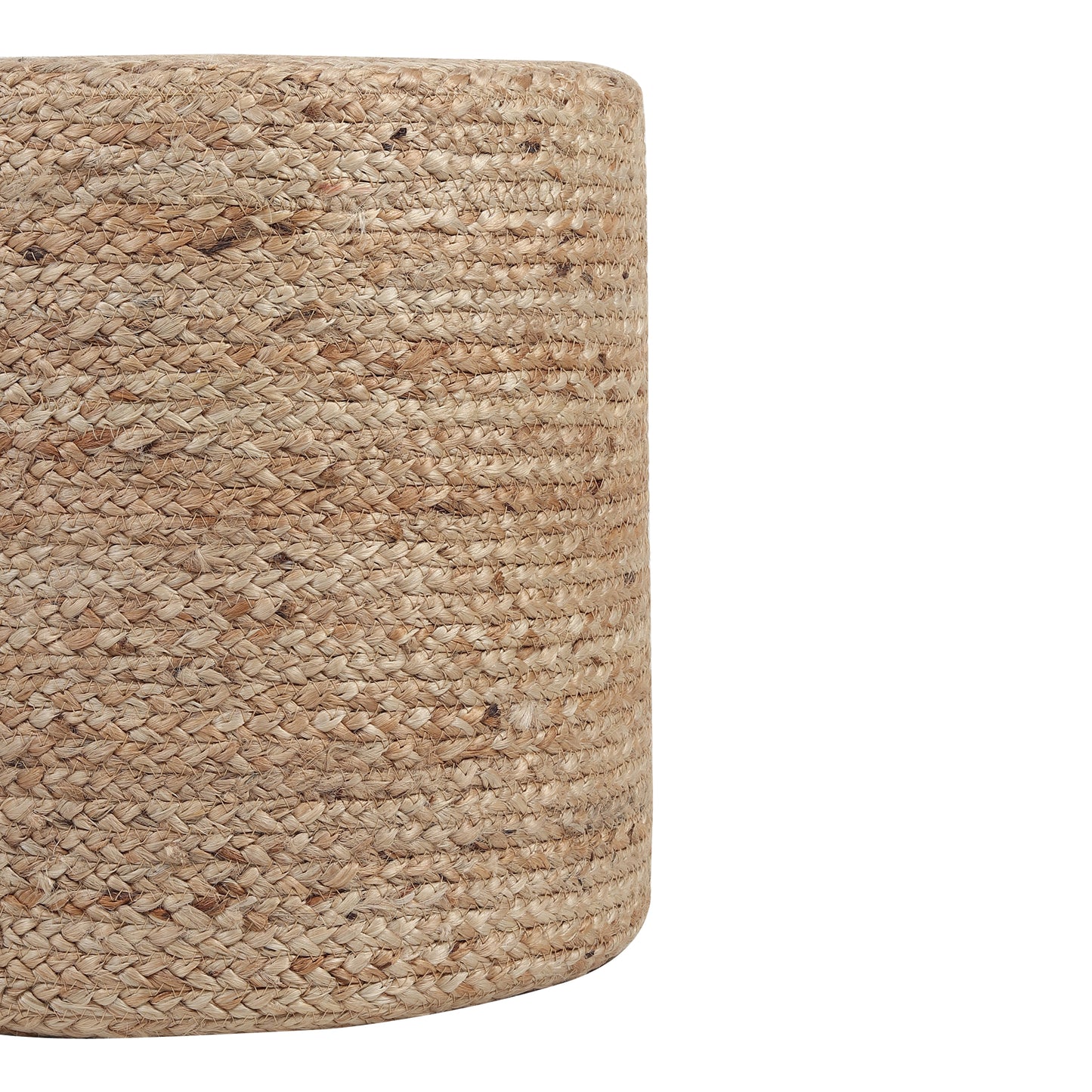 Sandstone Solace Pouf, 16"x16"