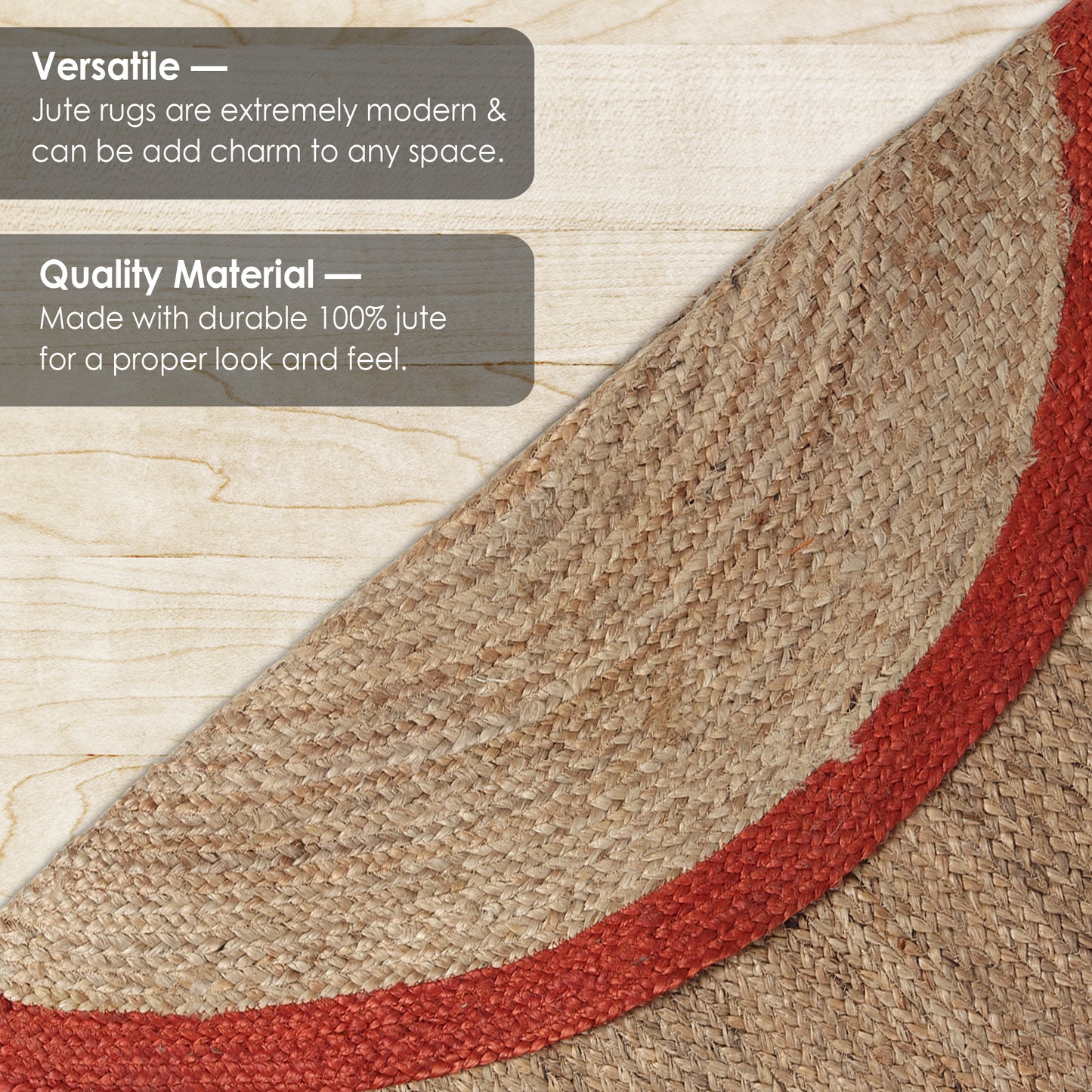 Terra Tinge Rug, 67”x49” - Sunset Swirl