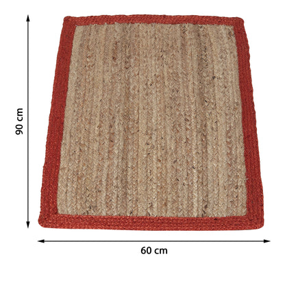 Ruby Rim Rug, 3ft x 2ft - Terra Tactility