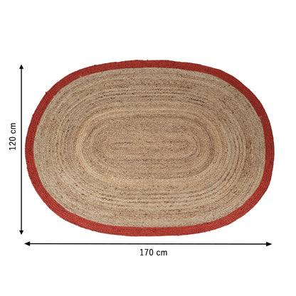 Terra Tinge Rug, 67”x49” - Sunset Swirl