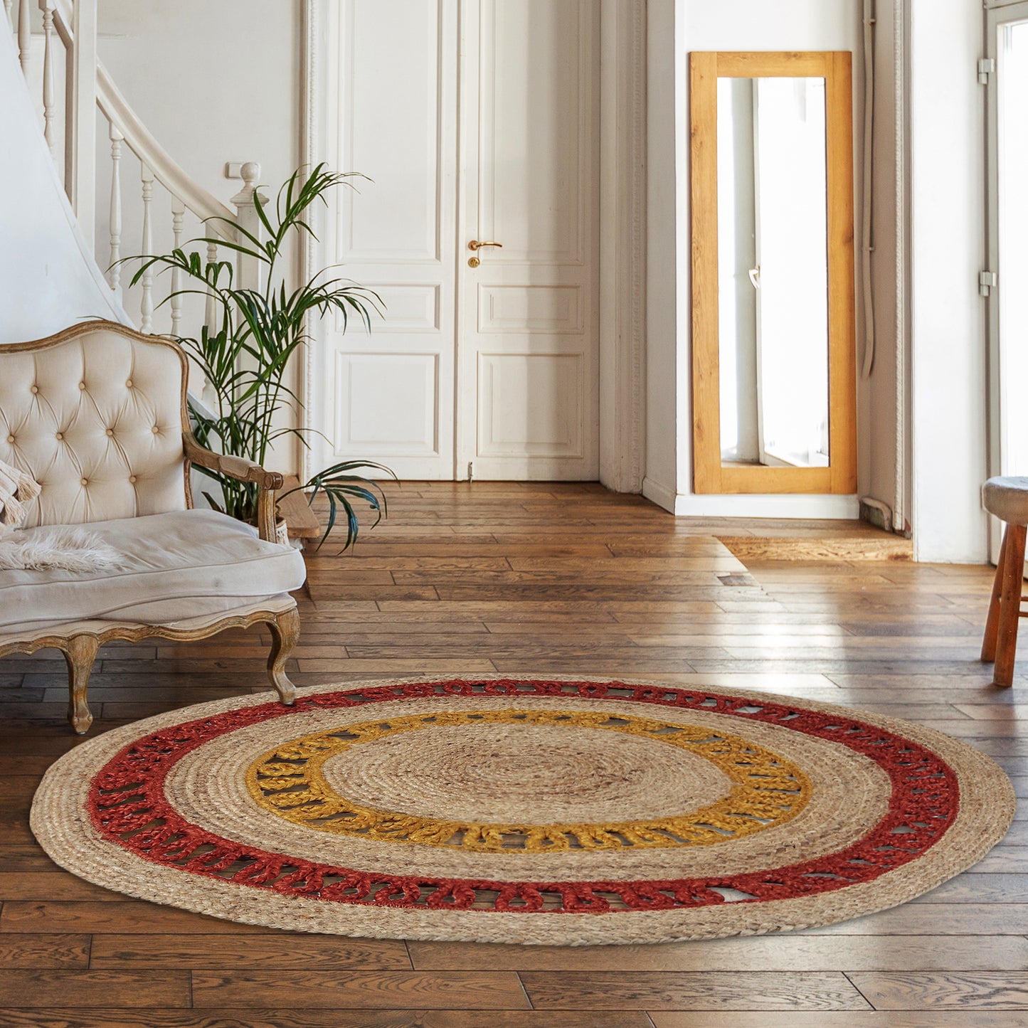 Rustic Rhapsody Rug, 4ft – Harvest Dance