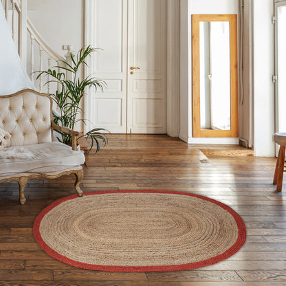 Terra Tinge Rug, 67”x49” - Sunset Swirl