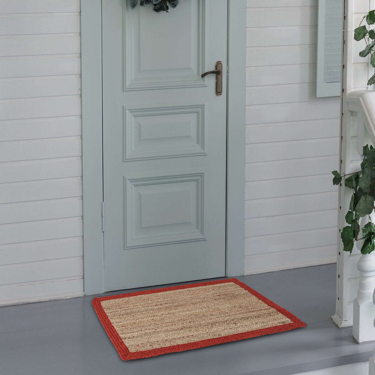 Ruby Rim Rug, 3ft x 2ft - Terra Tactility
