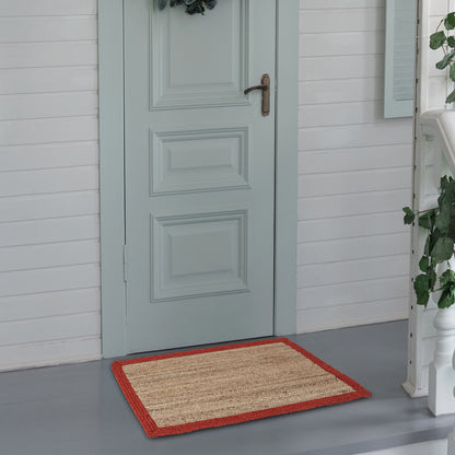 Ruby Rim Rug, 3ft x 2ft - Terra Tactility