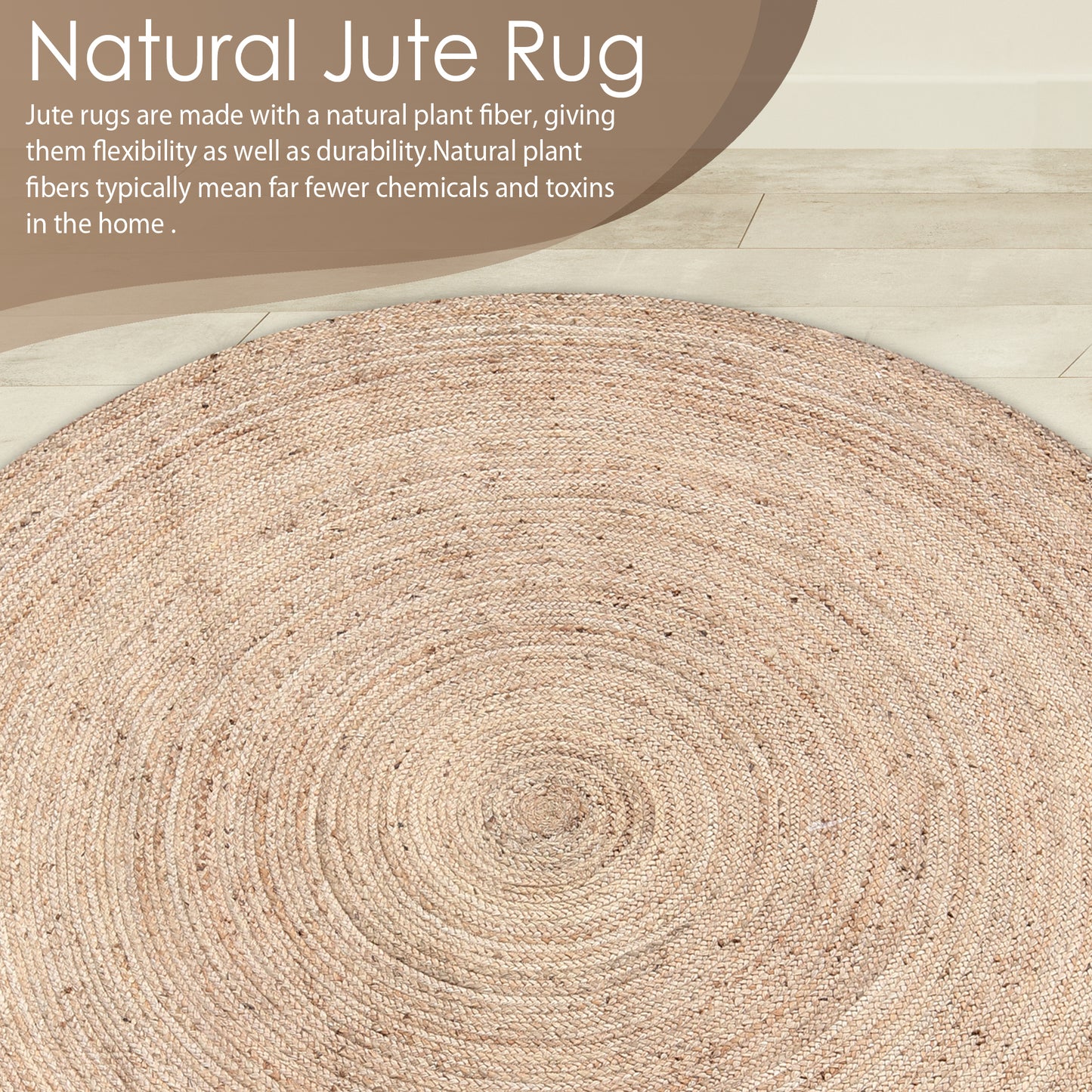 Majestic Meadow Rug, 8ft - Nature's Essence