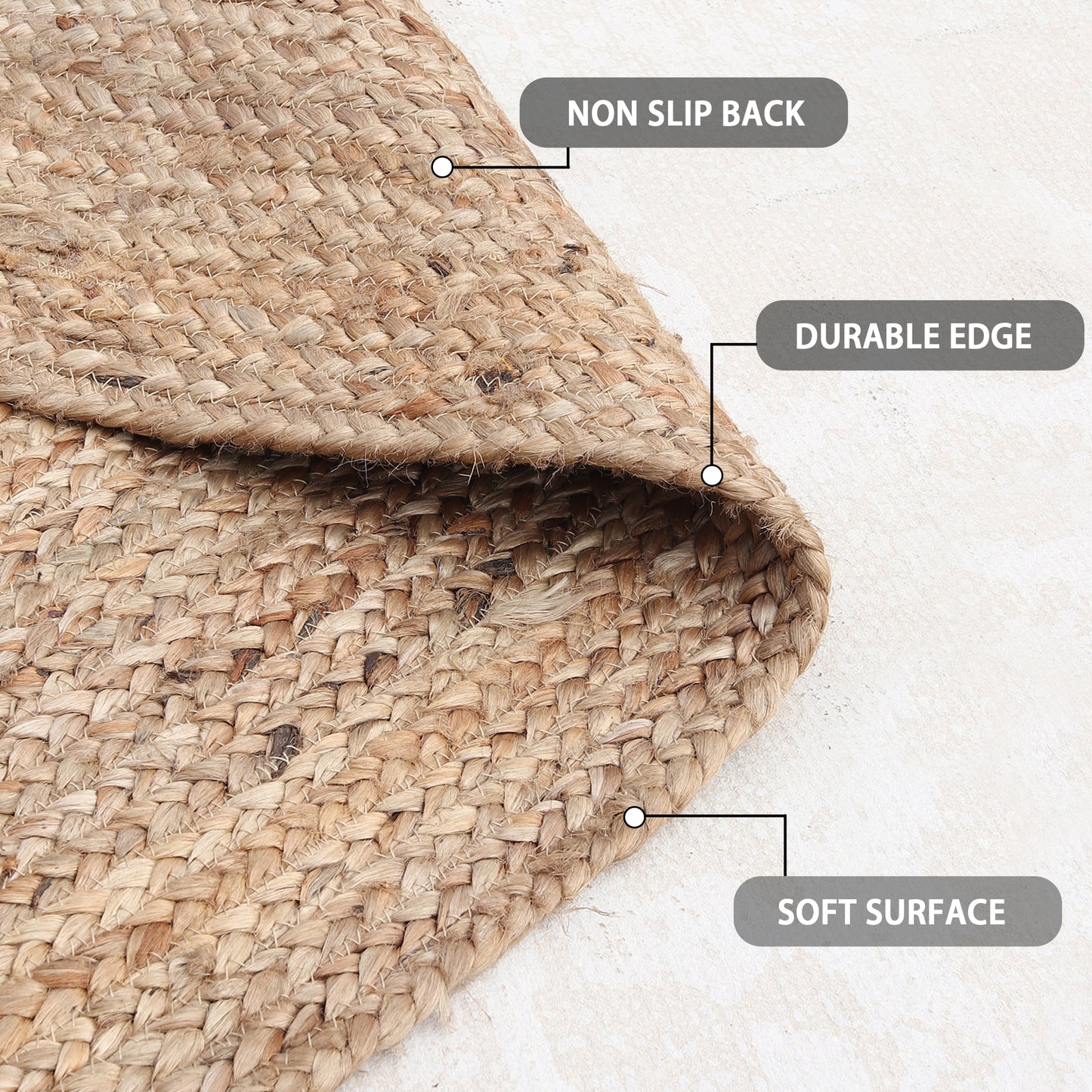 Majestic Meadow Rug, 8ft - Nature's Essence
