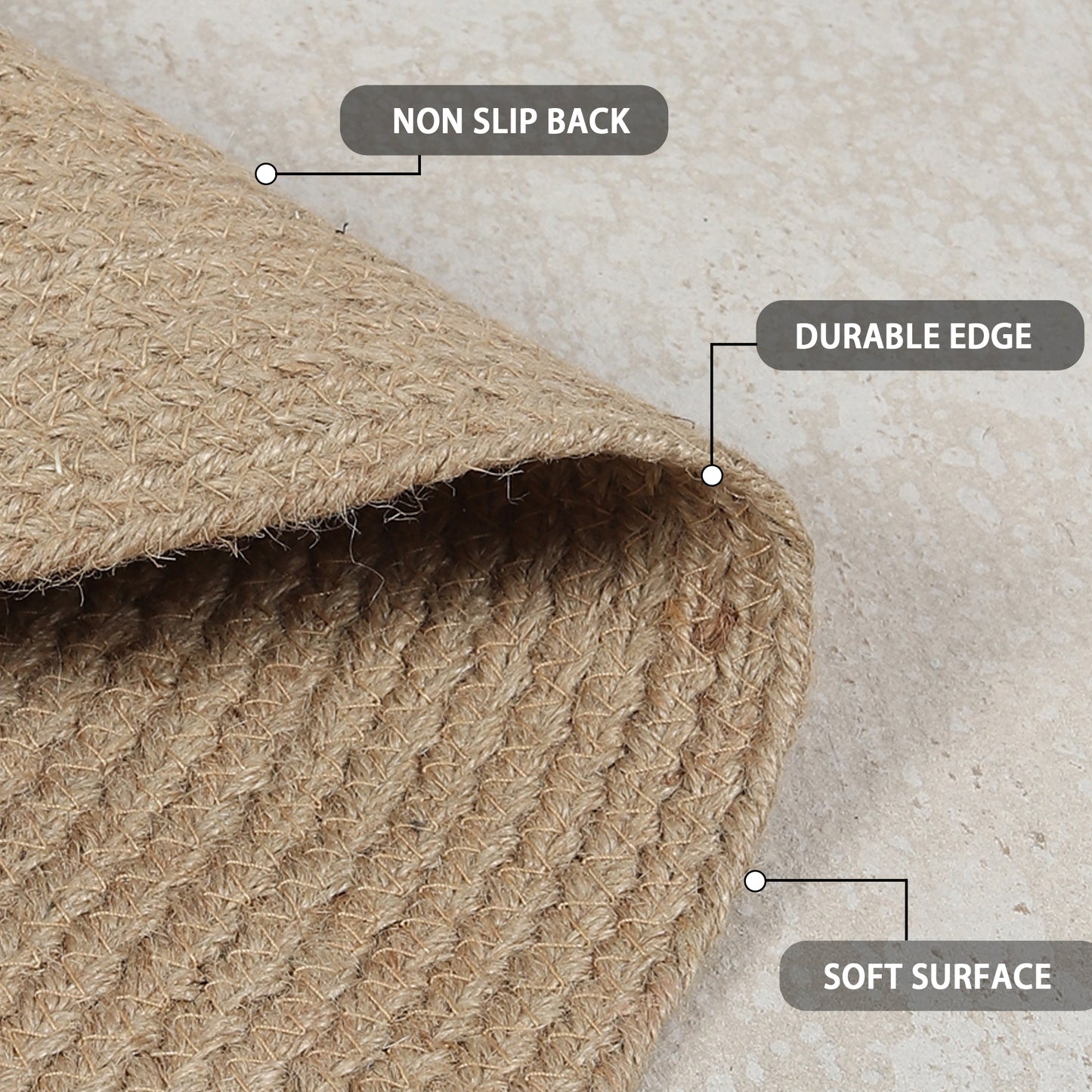 Earthborn Ethos Rug, 44" - Natural Harmony