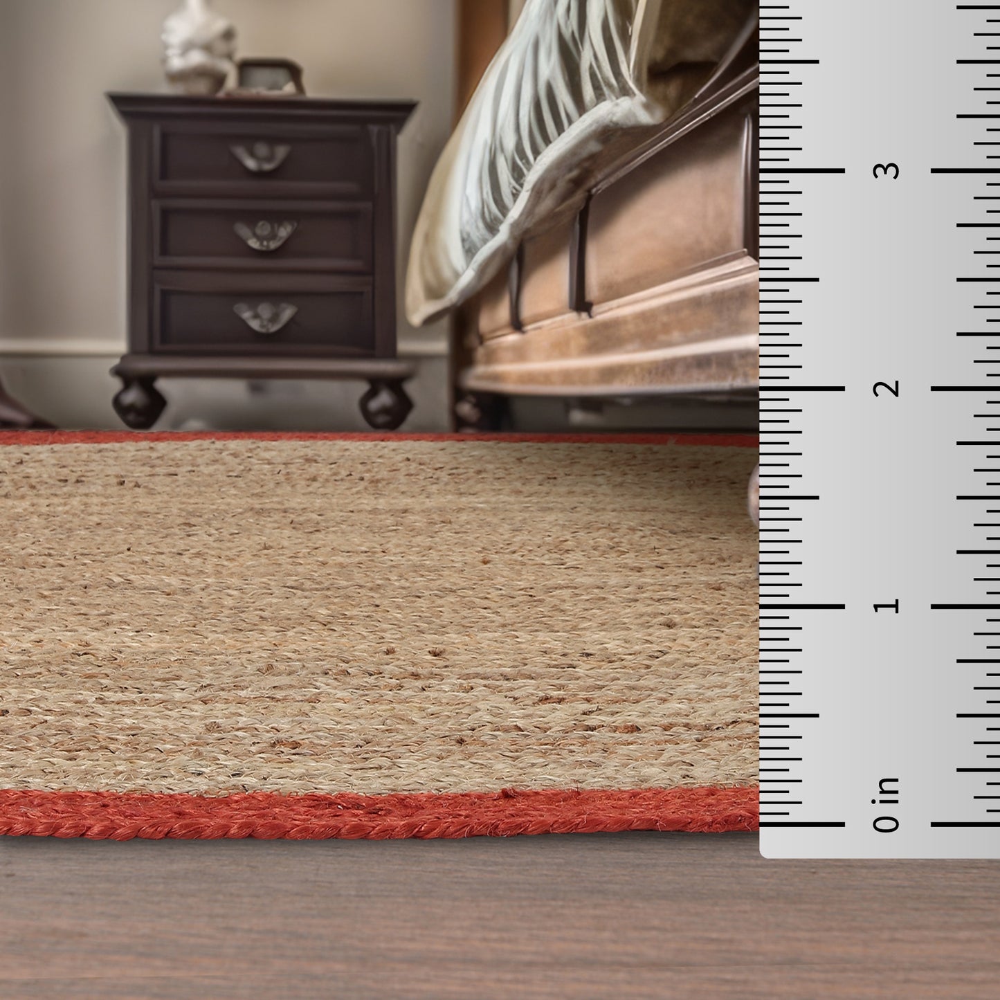 Terra Tinge Rug, 67”x49” - Sunset Swirl
