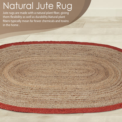 Terra Tinge Rug, 67”x49” - Sunset Swirl
