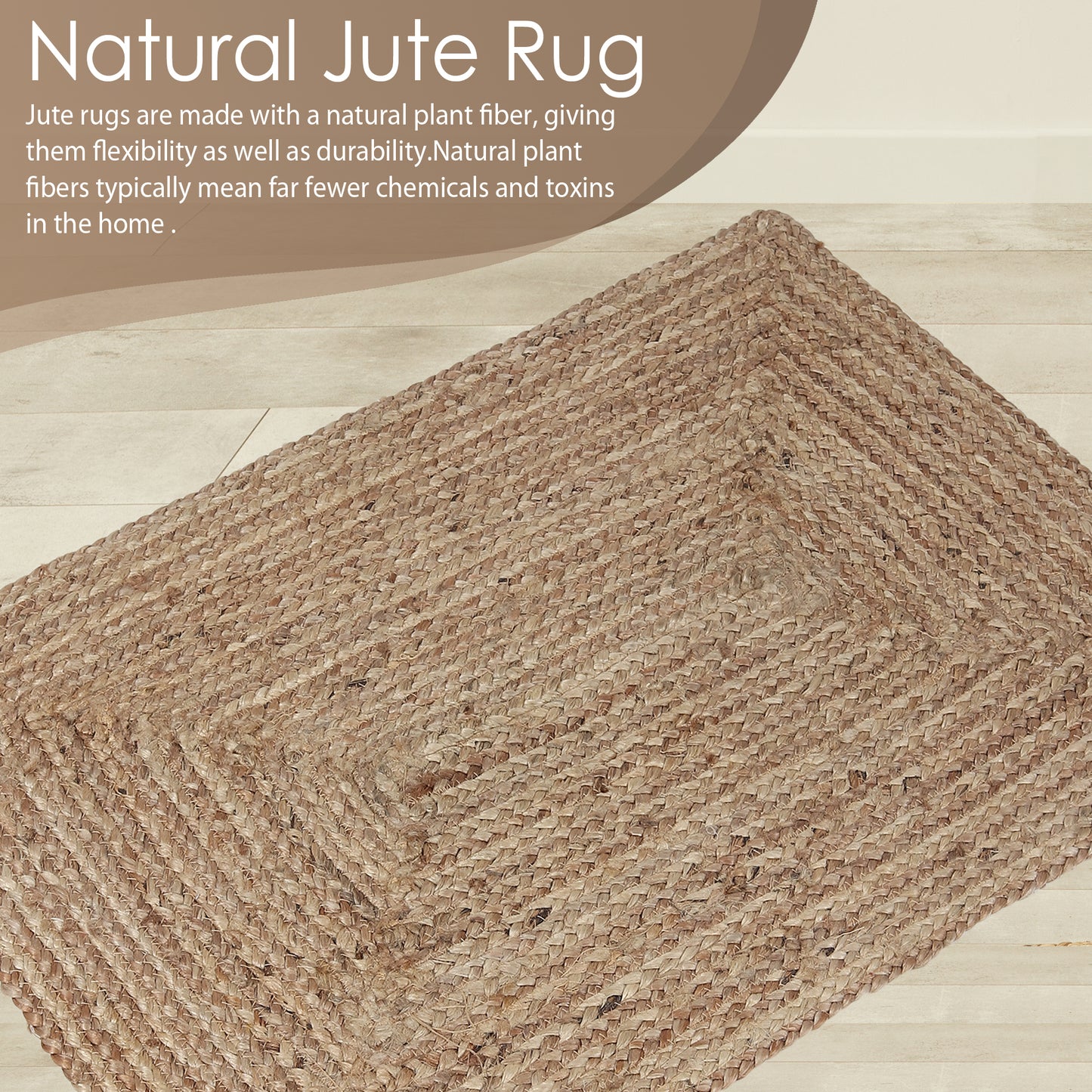 Organic Opulence Rug, 3’x2’ – Simplistic Splendor